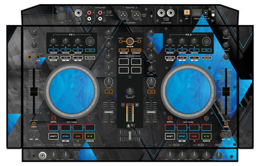 Denon DJ MC 4000 Skin Metallic Bermuda Blue
